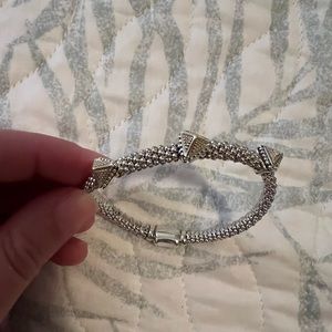 Lagos bracelet - KSL Three station Pyramid Cavier Bracelet 6mm